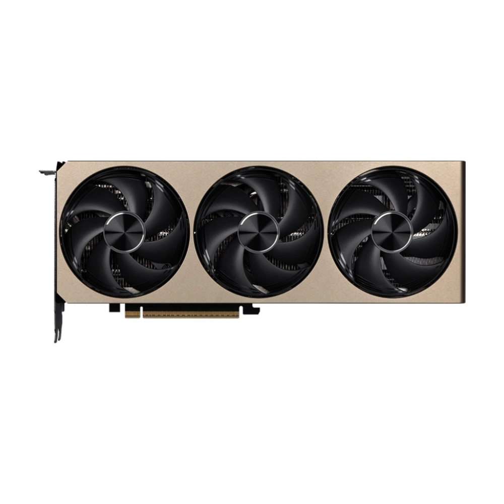 MSI Nvidia Graphic Card RTX 5070 Ti 16GB DDR7 Inspire 3X OC Plus Triple Fan view 2